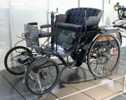 Karl Benz's "Velo" model (1894) - entered into an early automobile race