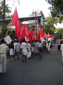 A CPI(M) rally in Ernakulam.