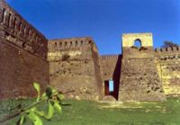 A Sassanid fortress in Derbent, Russia (the Caspian Gates)