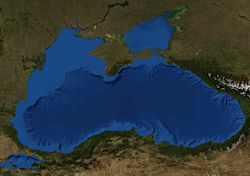 Illustration of the Black Sea