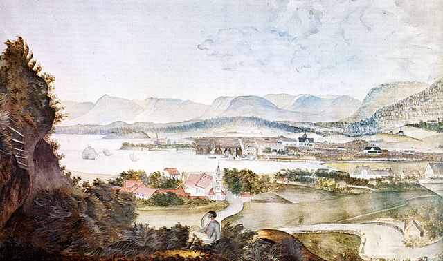 Image:Christiania Norway in 1814 by MK Tholstrup.jpg