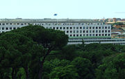 FAO headquarters in Rome (former seat of the Department of Italian East Africa)