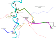 Map of Rome Tramway