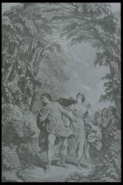 Illustration for title page of the 1774 Paris edition of the score