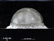 The development of the atomic bomb ushered in the era of "Big Science" in physics.