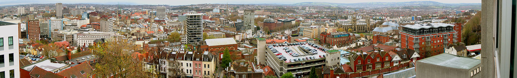 Panorama over Bristol