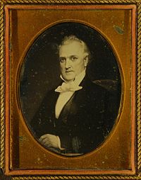 Portrait of Buchanan as a younger man.