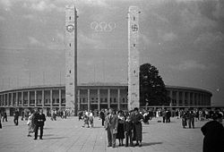Olympic Stadium (photo by Josef Jindřich Šechtl).
