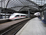 ICE3 at Cologne Central Station