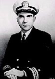 Lieutenant Commander Richard Nixon of the United States Navy, 1945