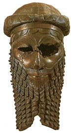 Head of an Akkadian ruler, (National Museum of Iraq)
