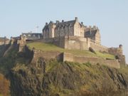 Edinburgh Castle, as viewed from Princes Street