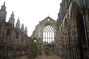 The remains of Holyrood Abbey