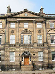 Bute House in Charlotte Square, official residence of the First Minister of Scotland