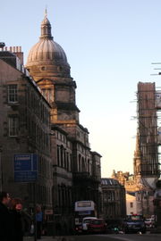 The University of Edinburgh's Robert Adam-designed Old College building, home of its Law School