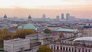 View over Central Berlin.