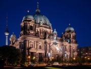 The Berliner Dom is the largest cathedral in the city