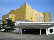 The Berliner Philharmonie is home to the renowned Berlin Philharmonic.