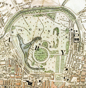 Regent's Park c.1833