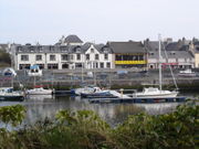 Boats in Stornoway harbour
