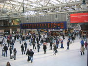 Glasgow Central station is the northern terminus of the West Coast Main Line