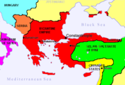Byzantine Empire and Crusader States after the First Crusade