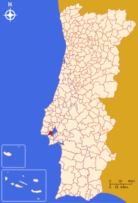 Location of Lisbon