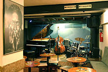 Jazz club, in Lisbon