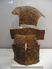 Silla chest and neck armour from National Museum of Korea.