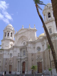 Rococo movement enlivens the façade of the Cathedral, Cádiz