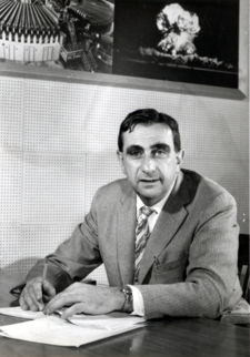 Edward Teller in 1958 as Director of the Lawrence Livermore National Laboratory