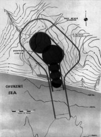 One of the Chariot schemes involved chaining five thermonuclear devices to create the artificial harbor.