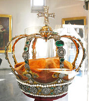 The Baden-Württemberg crown jewels on display in the State Museum of Württemberg (Old Castle)