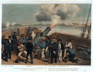 Bombardment of Bomarsund during the Crimean War