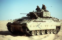 BAE's £2.5 billion purchase of United Defense in 2005 added the M2/M3 Bradley family of armoured vehicles to its product line.