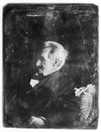 Daguerreotype of Andrew Jackson at age 77 or 78 (1844/1845)