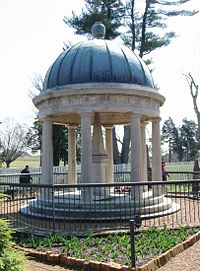 The tomb of Andrew and Rachel Jackson  located at their home, The Hermitage.