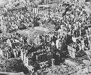 During World War II 85% of buildings in Warsaw were destroyed