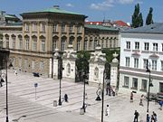Main gate of Warsaw University