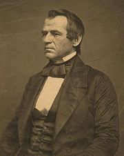 Pre-Civil War photo of Johnson.