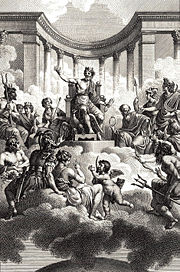 The Twelve Olympians by Monsiau, circa late 18th century.