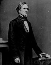 Jefferson Davis, first and only President of the Confederate States of America
