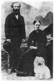 James and Katherine Maxwell, 1869.
