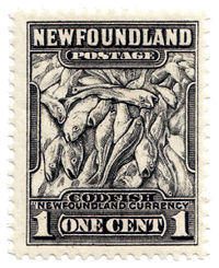 Cod postage stamp, Newfoundland