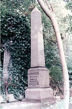 Grave of George Eliot in Highgate Cemetery