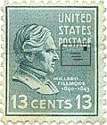 Millard Fillmore postage stamp