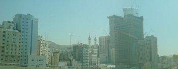 Mecca's skyline, 2008