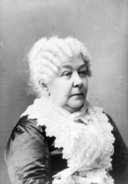 Elizabeth Cady Stanton in her later years
