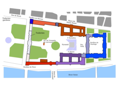 Map of the Louvre