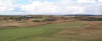 Prestwick Golf Club, the venue for the first open in 1860.